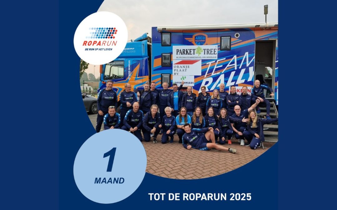 De Roparun komt er aan